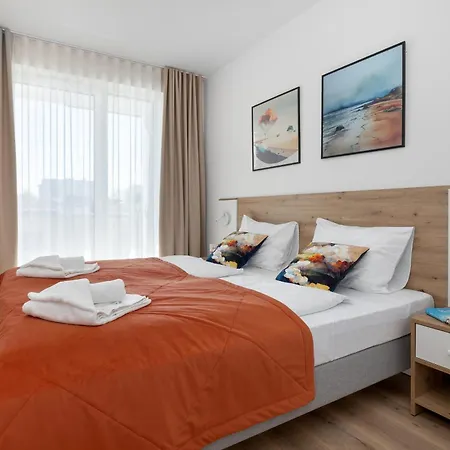 Апартаменты Marina Seaside Przy Porcie Z Miejscem Parkingowym W Cenie Pobytu
